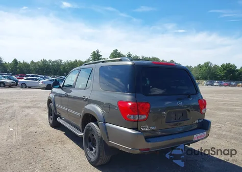 2006 Toyota Sequoia Sr5 V8 из США, поврежденный, VIN 5TDBT44A16S269768